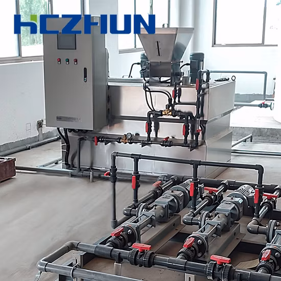 Hczhun Очистка сточных вод Обеззараживание воды Система дозирования химических осадков PAM