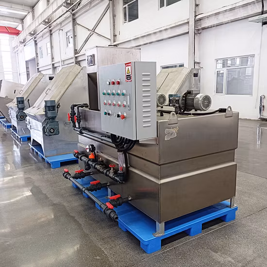 Завод по очистке сточных вод Автоматическая система дозирования химических веществ