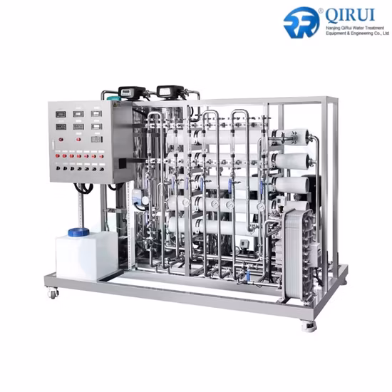 Установка водоподготовки RO 500 л/ч, промышленный очиститель воды, оборудование обратного осмоса, система фильтрации сверхчистой воды EDI